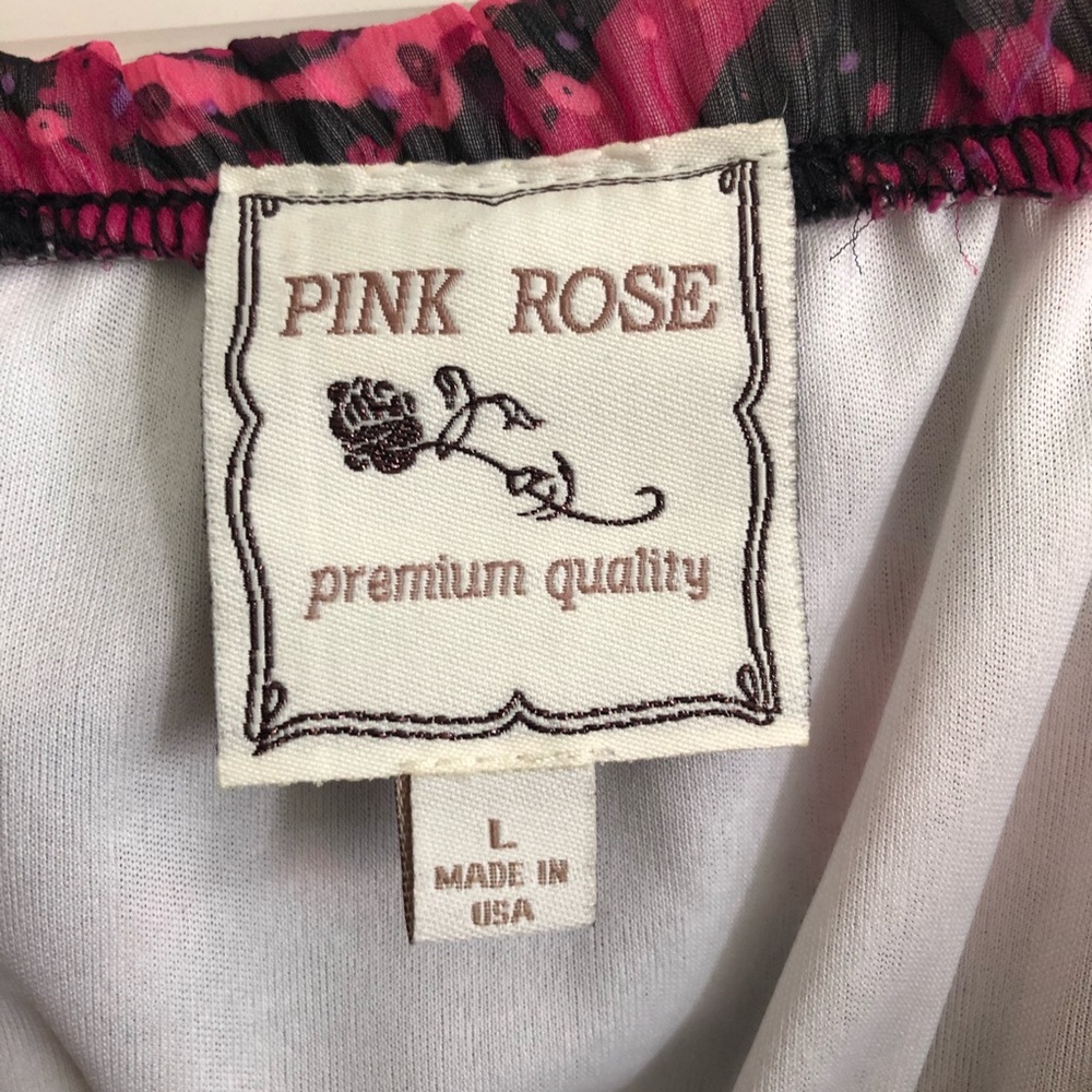 Pink Rose halter dress - Picture 3 of 5